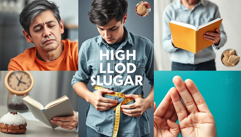 Symptoms of high blood sugar