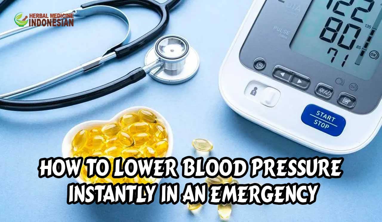 How to Lower Blood Pressure Instantly in an Emergency