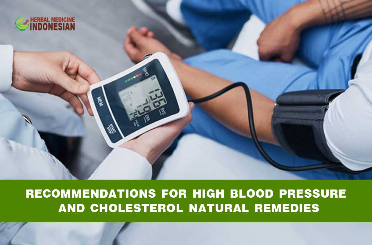 Recommendations for High Blood Pressure and Cholesterol Natural Remedies